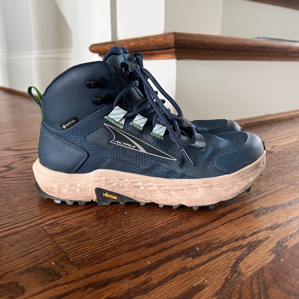 Altra Timp Hiker GTX Navy Blue Gore-Tex Waterproof Trail Boots AL0A85P8445 Sz 8 - Picture 13 of 13